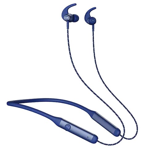 boAt Rockerz 338 Neckband With Mic (Navy Blue)