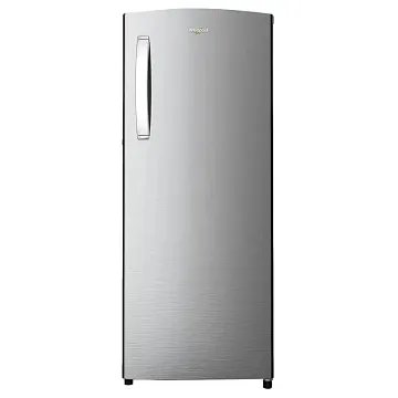 Whirlpool 207 L Direct Cool Single Door 3 Star Refrigerator (Alpha Steel, 230 Impro Prm 3S Alpha Steel)
