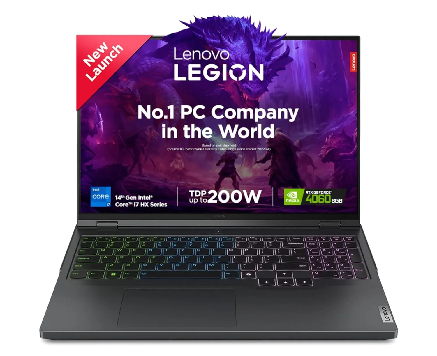 Lenovo Legion Pro 5 14th GenCore i7-14650HX | NVIDIA RTX 4060 8GB (16GB/1TB SSD/16 (40.64cm)/240Hz/WQXGA IPS) - 83DF00JBIN