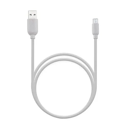 Zebronics Micro USB Cable 3 A 1 m BRAIDED ZEB MU300P (Compatible With Tablets, Mobiles, Black, One Cable)
