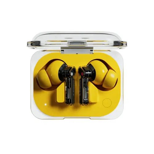 Nothing Ear (a) 2024 | ChatGPT Compatible | Hi-Res audio | LDAC Bluetooth (Yellow, True Wireless)