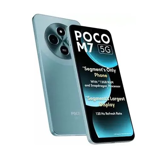 Poco M7 5G (Ocean Blue, 128 GB) (6 GB RAM)