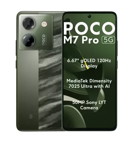 Poco M7 Pro 5G, Olive Twilight (6GB, 128GB)