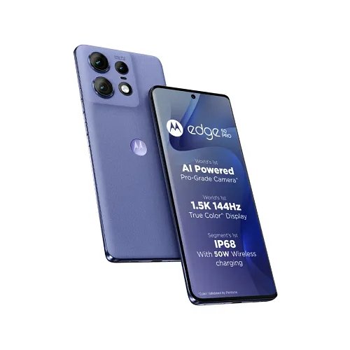 Motorola Edge 50 Pro 5G with 125W Charger (Luxe Lavender, 256 GB) (12 GB RAM)