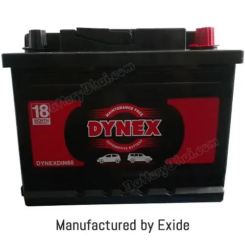 Dynex DIN60 Car Battery