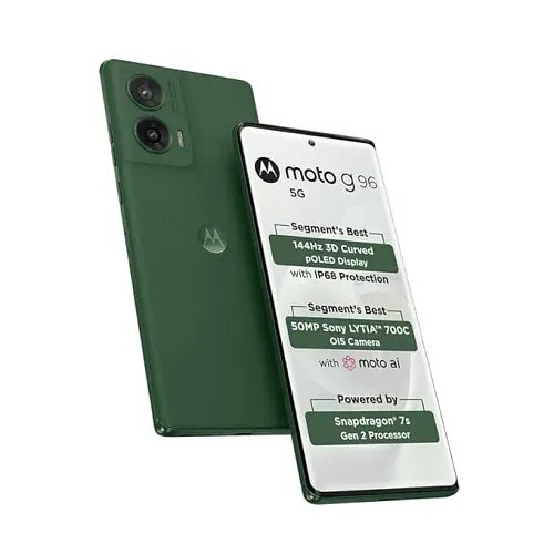 Motorola G96 5G (Pantone Greener Pastures, 128 GB) (8 GB RAM)