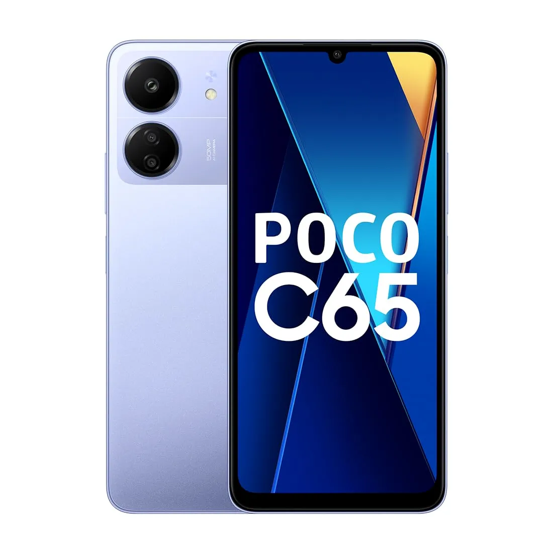 Poco C65 (Pastel Blue, 128 GB) (6 GB RAM)