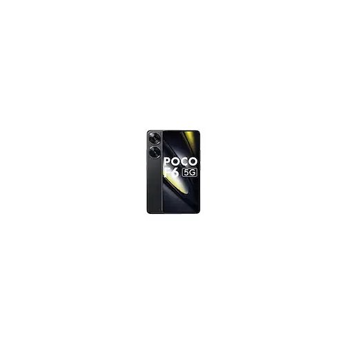 Poco F6 5G (Black, 256 GB) (8 GB RAM)