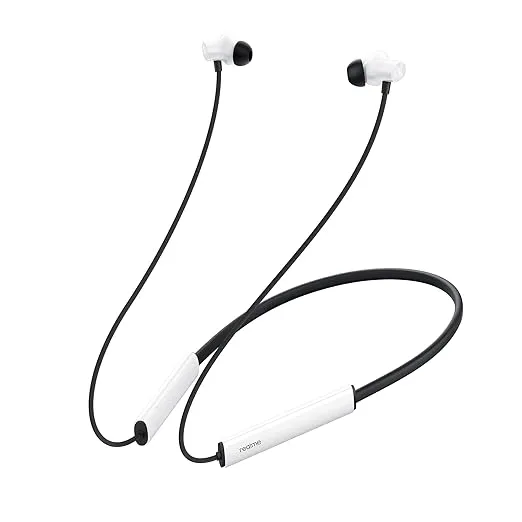 Realme Buds Wireless 3 In Ear Bluetooth Headphones,30Db ANC,Spatial Audio,13.6Mm Dynamic Bass Driver,Upto 40 Hrsplayback,Fast Charging,45Ms Low Latency For Gaming,Dual Device Connection-Vitality White | RMA2119