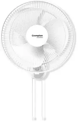Crompton Torpedo High Speed 12" (300mm) Wall Fan (white)