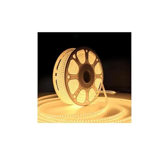 ARINO (2YRS Warranty(45MTRS)(Warm White) LED Rope Light 120LED/MTR Flat Type LED Light for Decoration IP65 Weather Proof Indoor/Outdoor Multipurpose Diwali Flat Rope Pipe Fall Ceiling