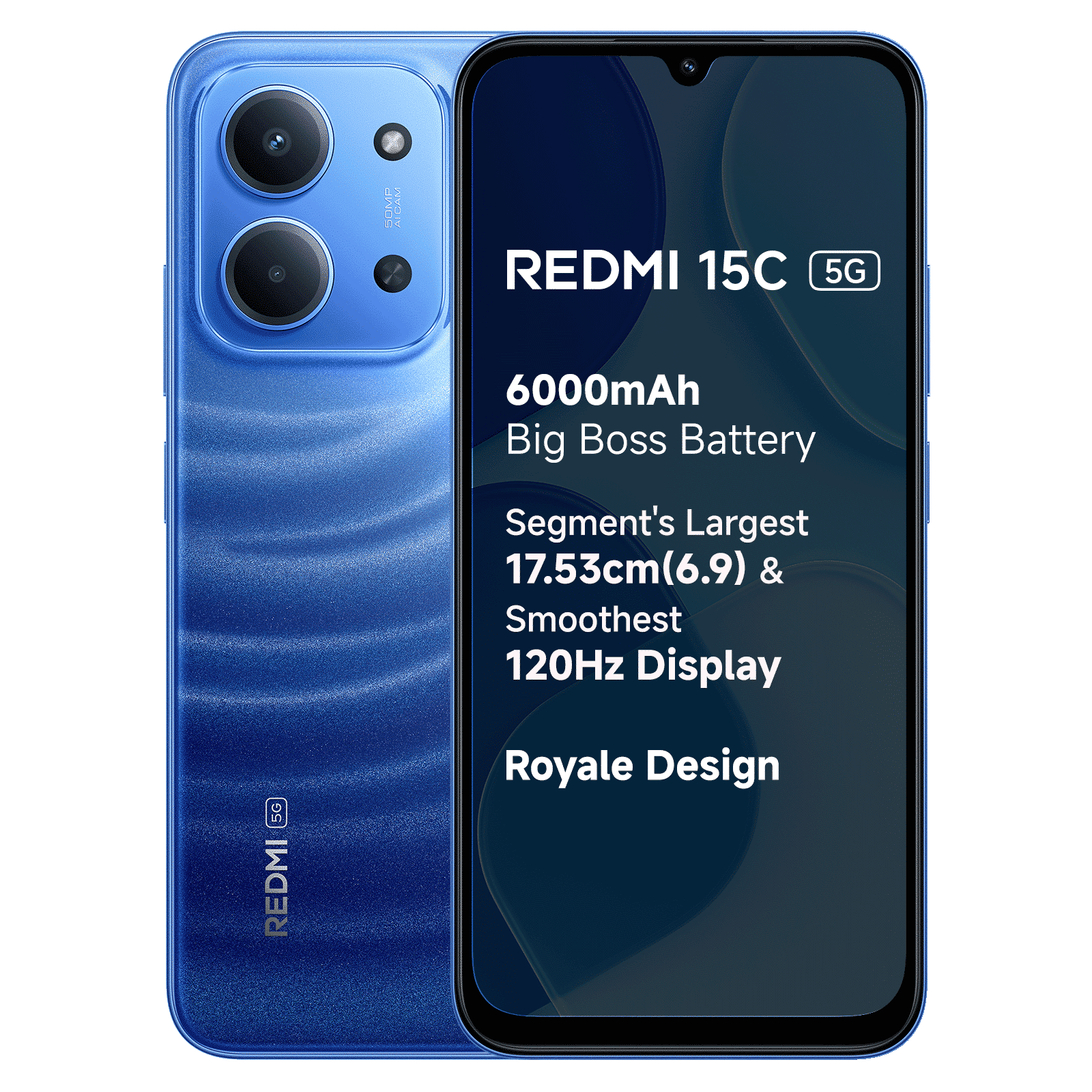 スマートフォン本体 Redmi 15C Moonlight Blue 128GB 8GB RAM Redmi 15C | Miami Centers