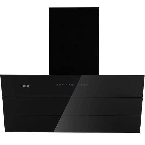 Haier HIH-V60HM-C Auto Clean Wall Mounted Black 1200 CMH Chimney
