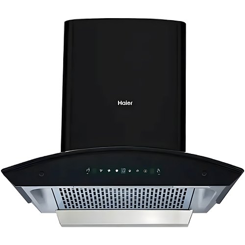 Haier HIH-G60HM-G Auto Clean Wall Mounted Black 1200 CMH Chimney