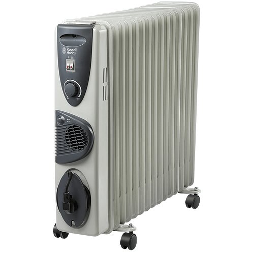 Russell Hobbs 2900 Watts with 15fins Oil Filled Room Heater (ROR15F)