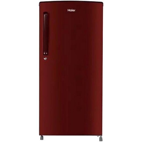 Haier 165 L 1-Star Direct Cool Single Door Refrigerator (HRD-1861BBR-N, Red)
