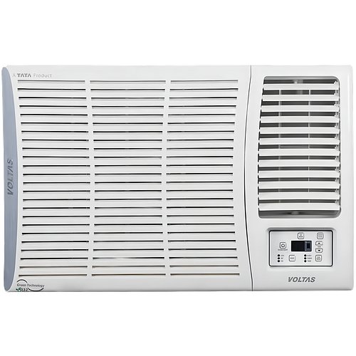 Voltas 1.5 Ton 3 Star, Turbo Mode Window AC (Copper Condenser, Anti-Rust Coating, Anti-Freeze Thermostat, AC 1.5T 183 Vectra Pearl, White)