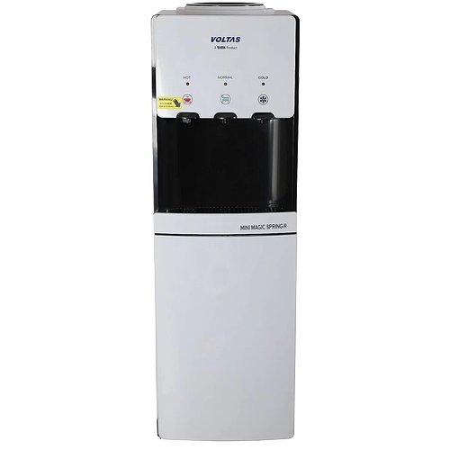 Voltas Floor Mounted Water Dispenser Minimagic with Cooling Cabinet (Spring FS +, 3 Modes, White) ( Modal: FV +)