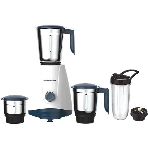 Morphy Richards Tresta 500 W Mixer Grinder (Tresta Plus Mixer Grinder | 4 Jars | White, Blue)