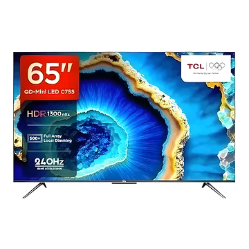 TCL 165 cm (65 inch) 4K UHD QLED Smart Google TV with Dolby Atmos (2024 model) | 65P755PRO