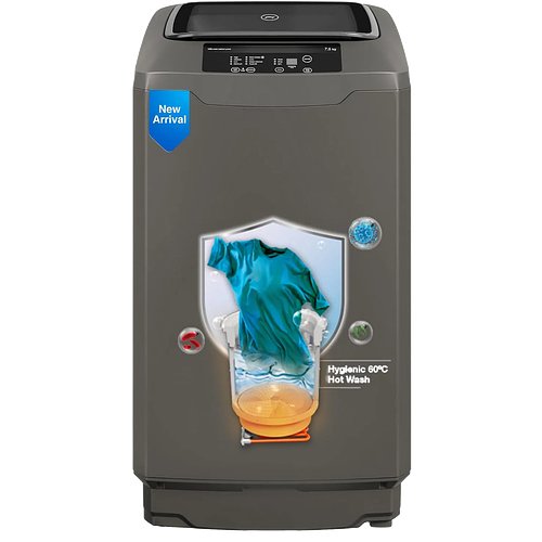 Godrej 7 kg 5 Star with Rollercoaster wash Washing Machine Fully Automatic Top Load Grey (WTEON ALR C 70 5.0 ROGR)