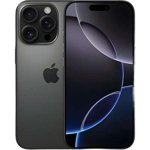 Apple iPhone 16 Pro (Black Titanium, 128 GB)