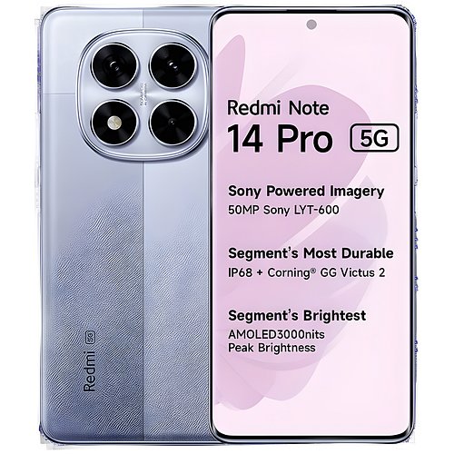Redmi Note 14 5G (Phantom Purple, 128 GB) (6 GB RAM)
