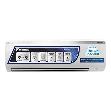 Daikin FTKC50UV16VF 1.5 Ton Inverter 3 Star Split Air Conditioner