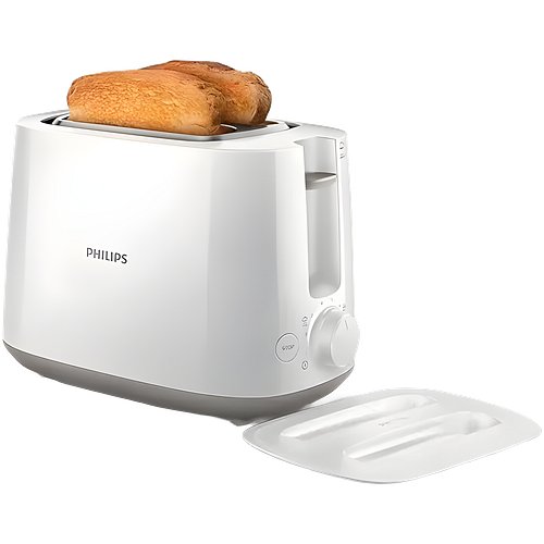 Philips HD2582/00 830 W Pop Up Toaster (White)