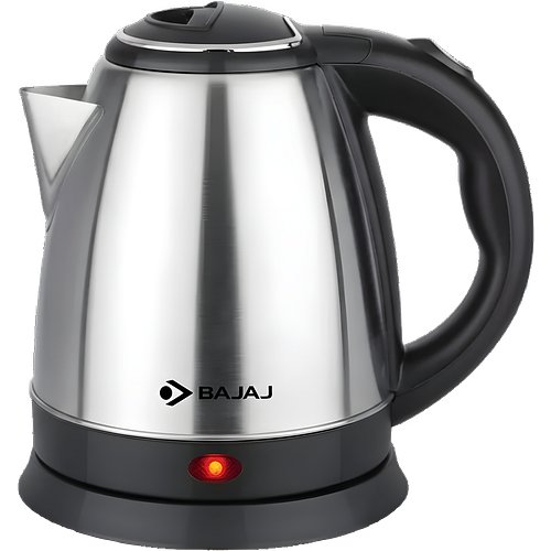 Bajaj KTX 1.5L DLX Kettle, (670106) Electric Kettle (1.5 L, Stainless Steel Colour)