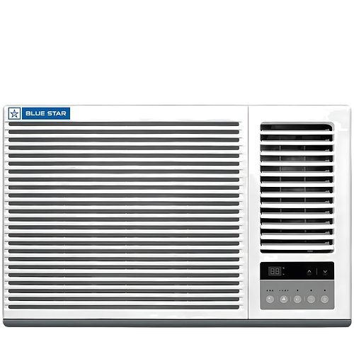 Blue Star 1.5 Ton 3 Star Window AC - White (WFE318P, Copper Condenser)