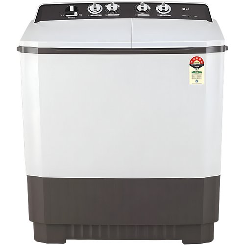 LG 10 kg Semi Automatic Top Load Washing Machine Grey, White (P1040RGAZ)
