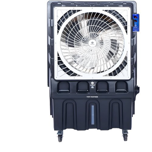 Novamax Tent Panther 150 Litres Powerful Air Cooler, 650W Heavy-Duty Motor, 26-Inch Large Fan, Upto 175ft Air Throw| Grey