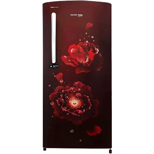 Voltas Beko RDC220A/W0FWETM000UGD 185 L, 5 Star, Single Door DC Refrigerator (Fairy Flower Wine)