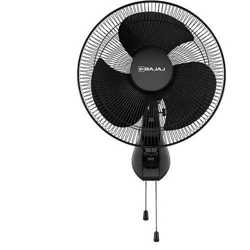 Bajaj Neo Spectrum 400mm Wall Fan– All Black