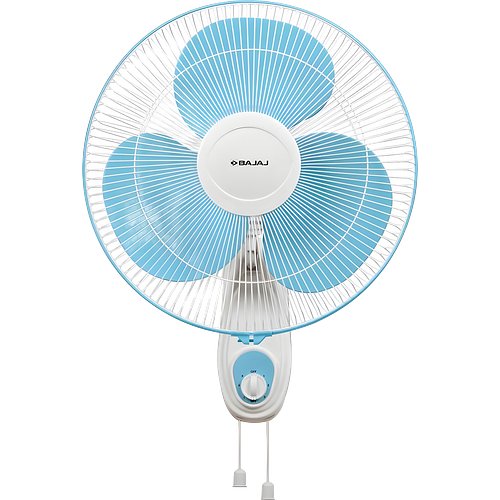 Bajaj Esteem 400mm Wall Fan - Icy Blue & White