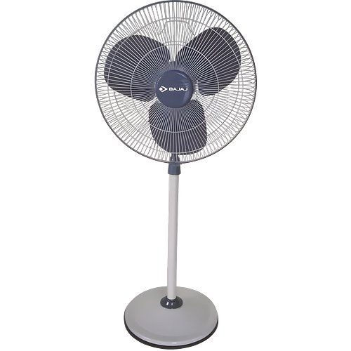 Bajaj Tez Farrata 500 mm 3 Blade Pedestal Fan (Grey)