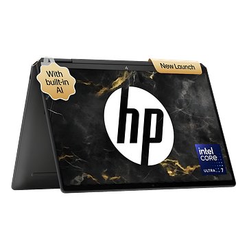HP Spectre x360 AI PC Intel Core Ultra 7 155H - (32 GB/1 TB SSD/Windows 11 Home) 14-eu0666TU 2 in 1 Laptop (14 Inch, Nightfall Black, 1.34 Kg)