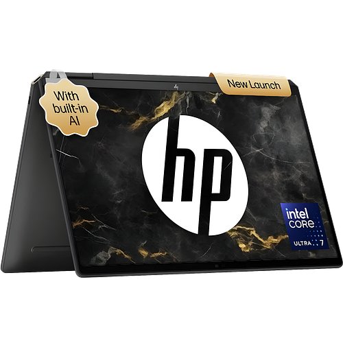 HP Spectre x360 AI PC Intel Core Ultra 7 155H - (32 GB/1 TB SSD/Windows 11 Home) 14-eu0666TU 2 in 1 Laptop (14 Inch, Nightfall Black, 1.34 Kg)