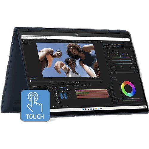HP Envy AI PC Intel Core Ultra 5 125U - (16 GB/512 GB SSD/Windows 11 Home) 14-fc0078TU Thin and Light Laptop (14 inch, Atmospheric Blue, 1.44 Kg, With MS Office)
