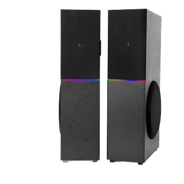 Akai TWS-903MAX Twin Tower Speaker | 90W Powerful Sound | Dual Wireless Mic |