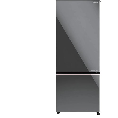 Panasonic 450L Frost-Free Double Door Bottom Mount Refrigerator (NR-BK468BGMN, Mirror Glass,Net Capacity 401L, 2024 Model)