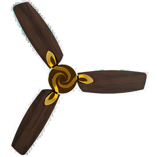 Usha Lambda 1200MM BLDC 5 Star Energy Efficient, Dust & Oil Resistant Ceiling Fan with Remote (Terra Brown)