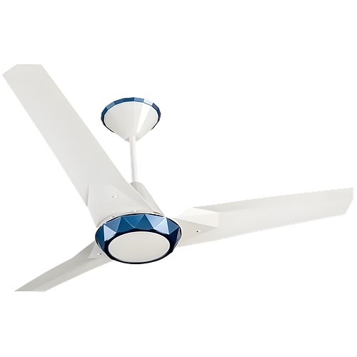 Usha Upsilon 1200MM BLDC 5 Star Energy Efficient, Dust & Oil Resistant Ceiling Fan with Remote (white)