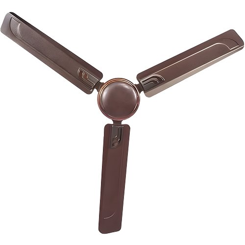 Usha Airostrong Curve 1200 mm 3 Blade Ceiling Fan (Ultra High Speed | Met Baker's Brown)
