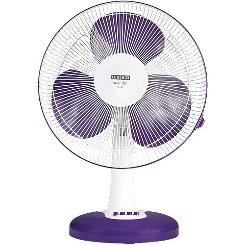 Usha Mist Air Duos Table Fan (Purple)