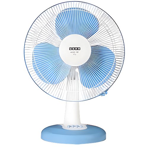 Usha Mist Air Flo 400mm Table Fan (Light Blue)