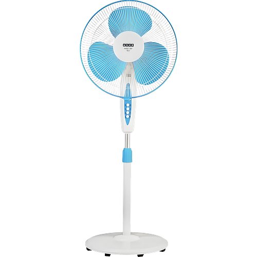 Usha Mist Air Icy 3 Blade 400MM Pedestal Fan (Blue)