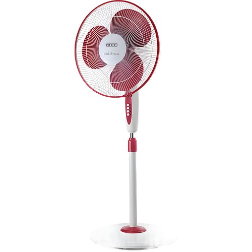 Usha Mist Air Flo 400 mm 3 Blade Pedestal Fan (Maroon)