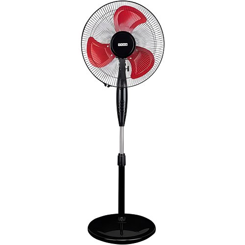 Usha Colossus Rust Free Aluminium Blade 400mm Pedestal Fan (Red)